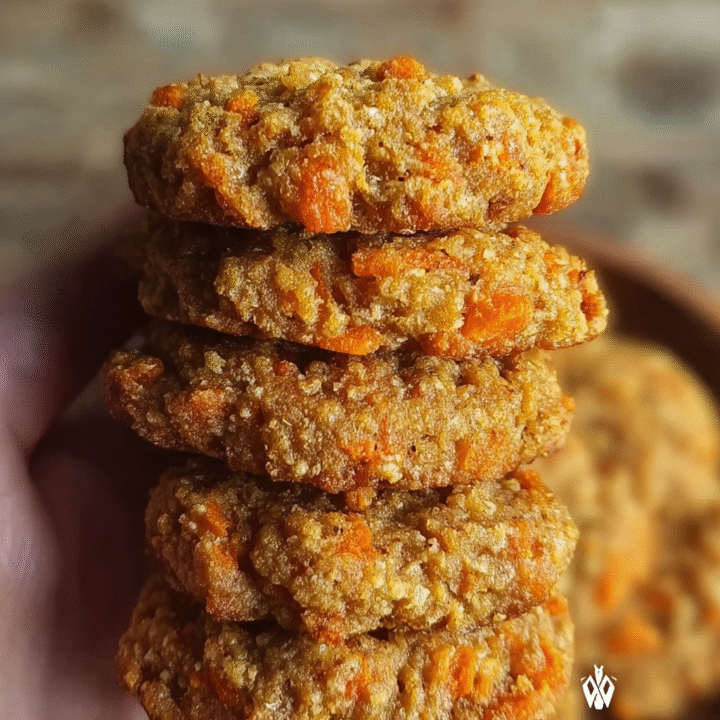 Crunchy Carrot and Apple Dog Cookies