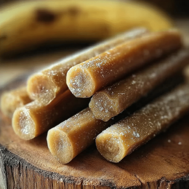 Nutritious Banana & PB Chew Sticks Your Dog Will Love