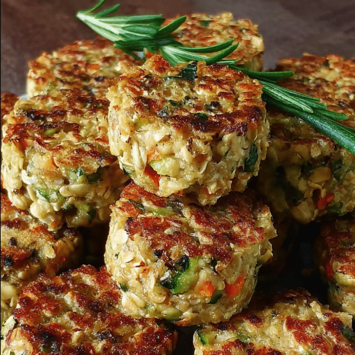 Wholesome Oatmeal and Vegetable Fritter Bites for Dogs