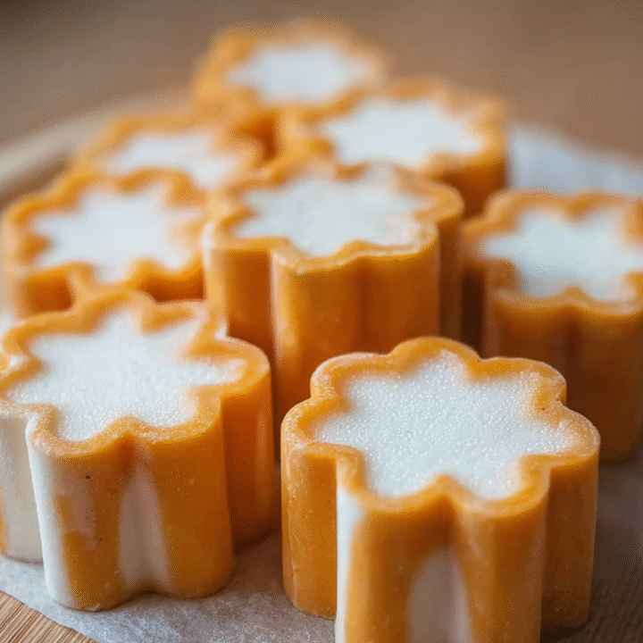 Pumpkin and Yogurt Paw Pops for Dogs