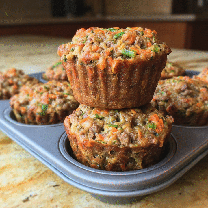 Homemade Beef and Carrot Muffins for Happy Pups