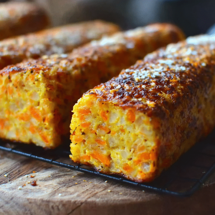 Easy Banana and Carrot Dog Treat Logs