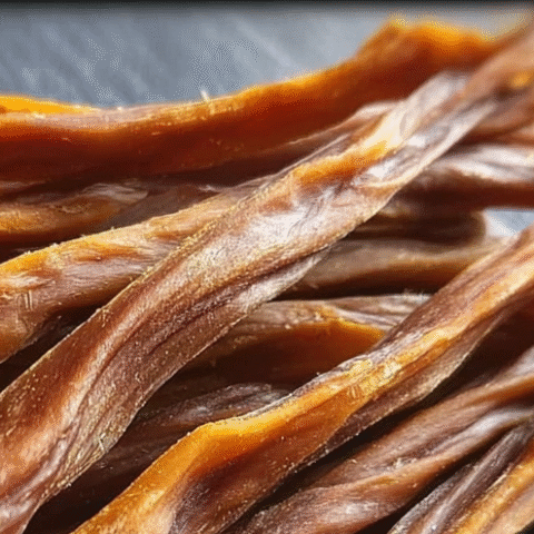 Easy Homemade Sweet Potato Chew Sticks For Dogs
