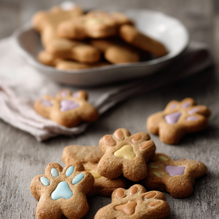 Homemade Crunchy Biscuits for Dogs