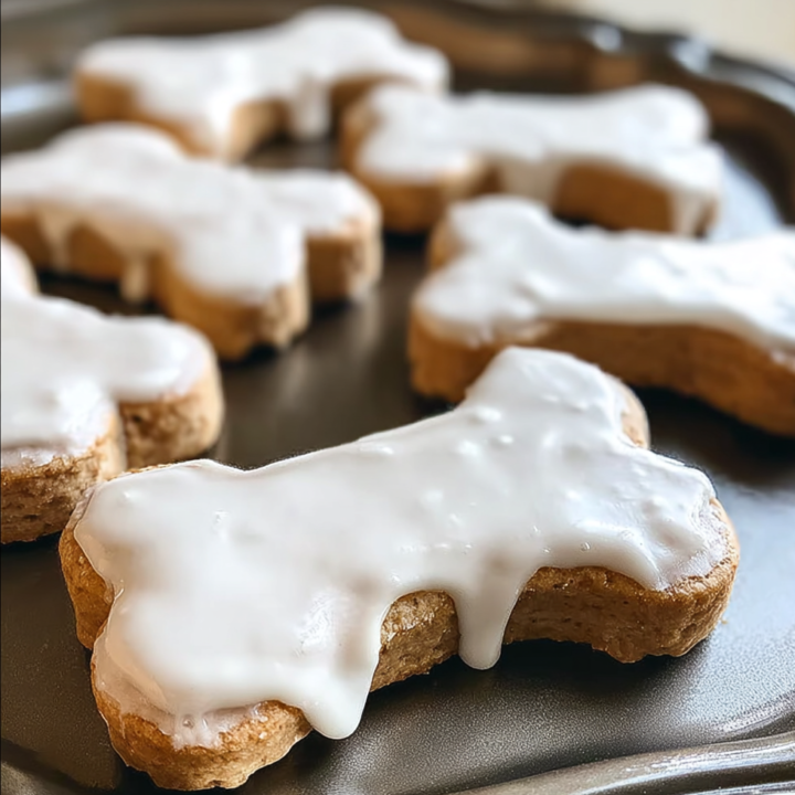 Homemade Peanut Butter & Yogurt Dog Biscuits