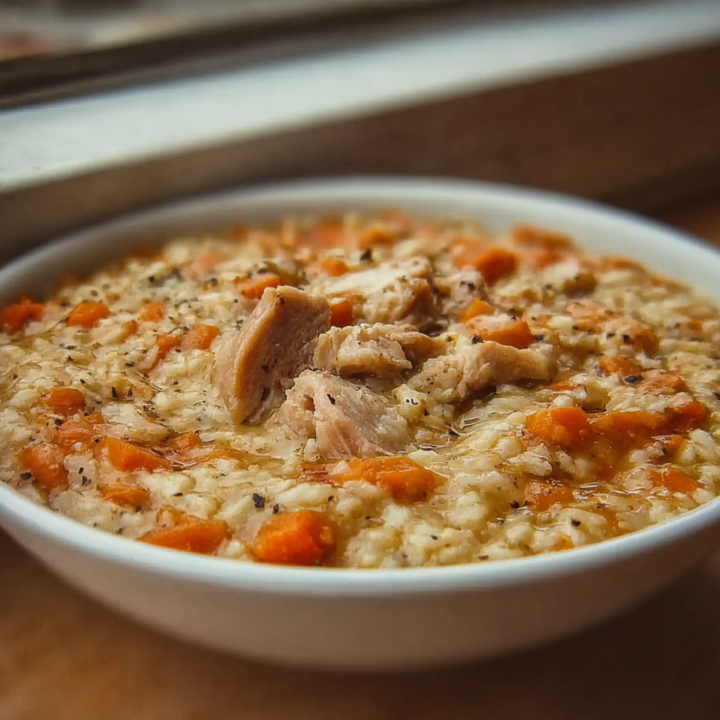 Chicken and Oat Healing Stew for Dogs Recipe