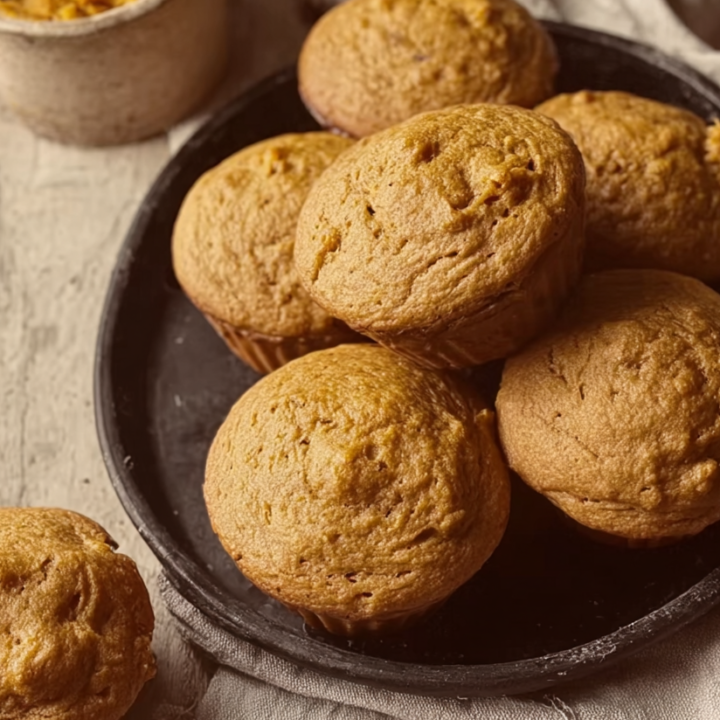 Soft & Fluffy Pumpkin Muffins for Dogs