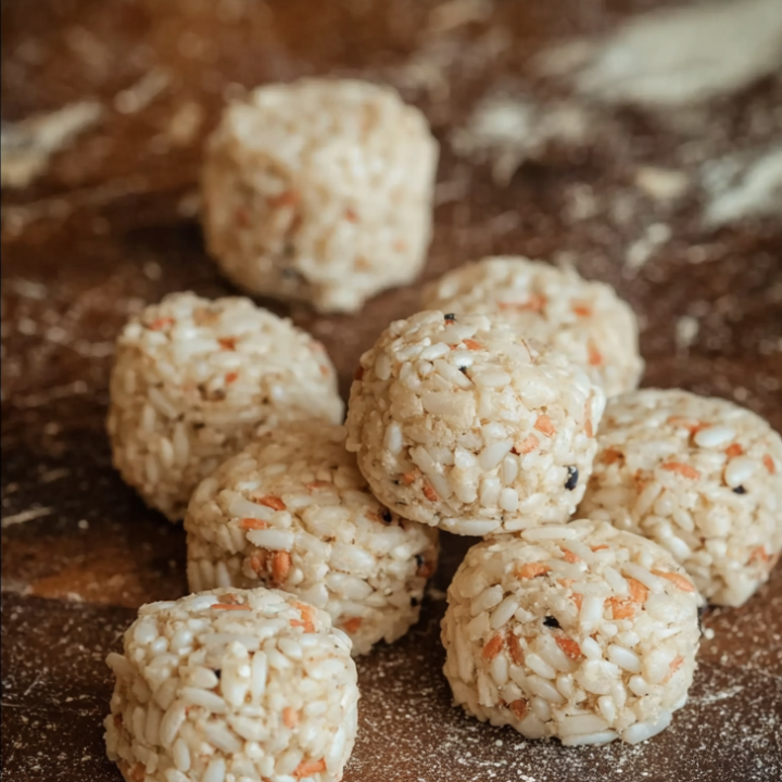 Tender Chicken and Rice Dog Treats