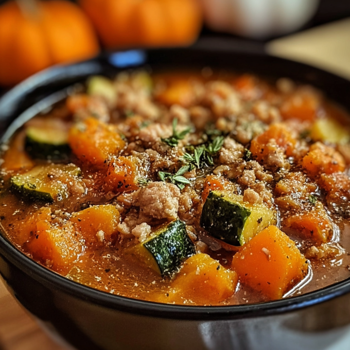 Wholesome Turkey & Pumpkin Stew for Dogs