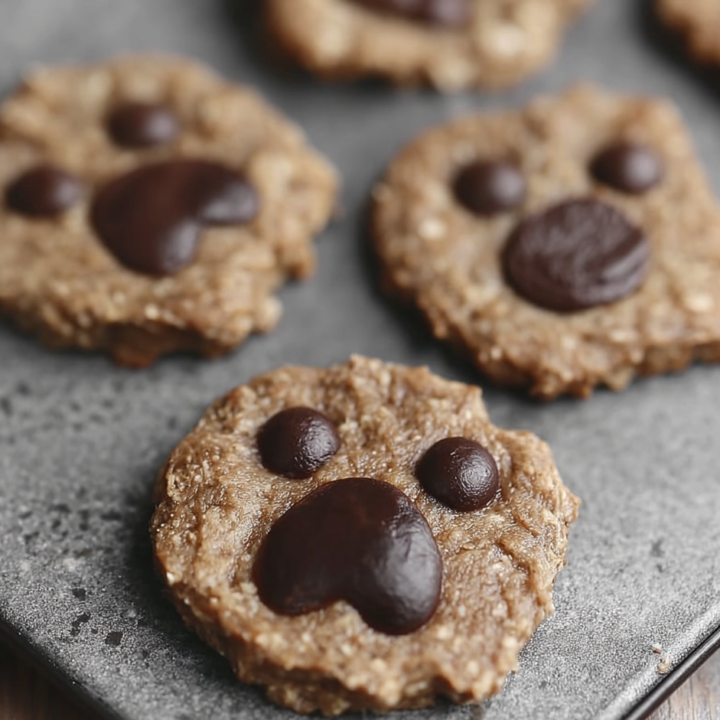 Banana Peanut Butter Dog Cookies Recipe
