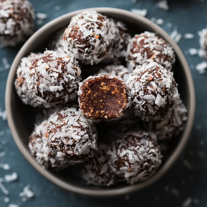 Wholesome No-Bake Carob Coconut Treats for Dogs