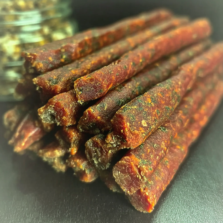 Healthy Beef & Veggie Jerky Treats for Dogs