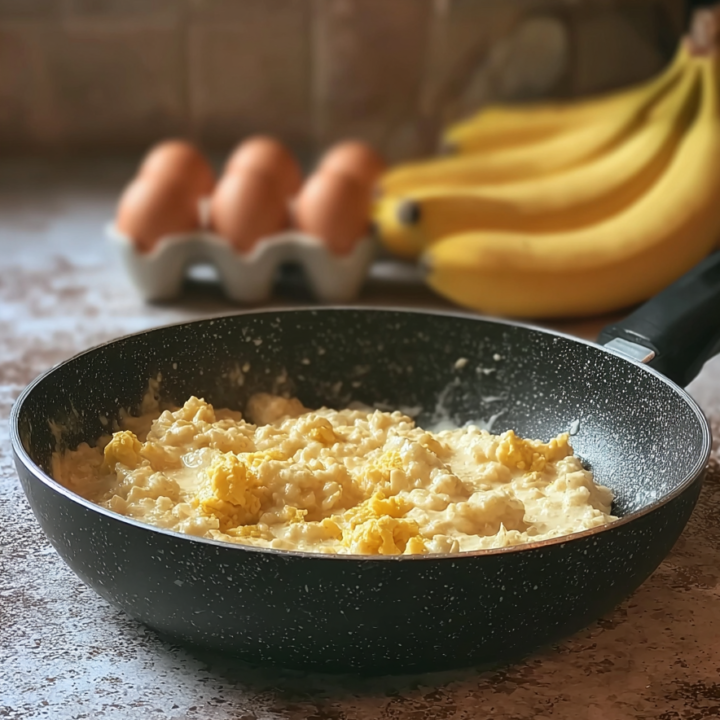 Nutritious Egg Oatmeal & Banana Meal for Dogs