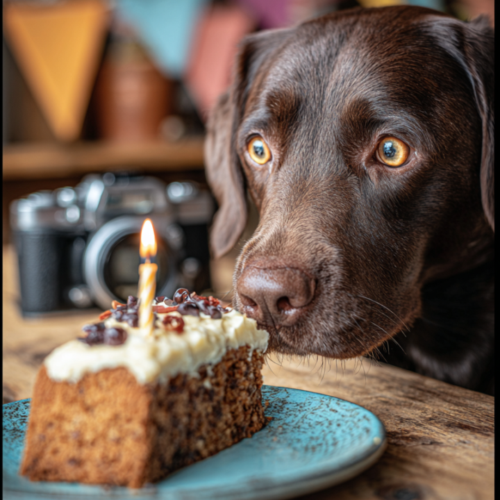 Homemade Dog Birthday Cake
