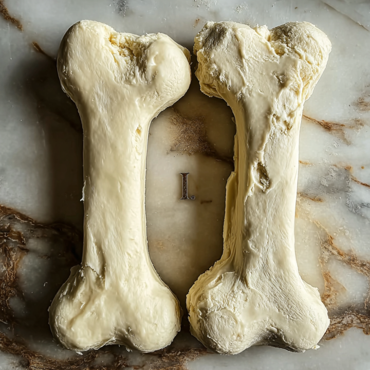 Cool & Creamy Banana Yogurt Bone Treats for Dogs