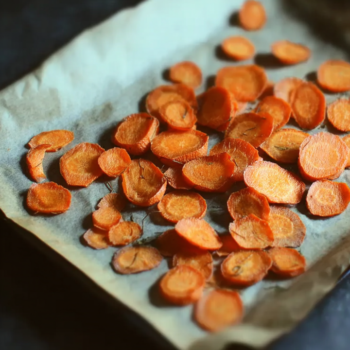 Crunchy Carrot Chips Dog Treat Recipe