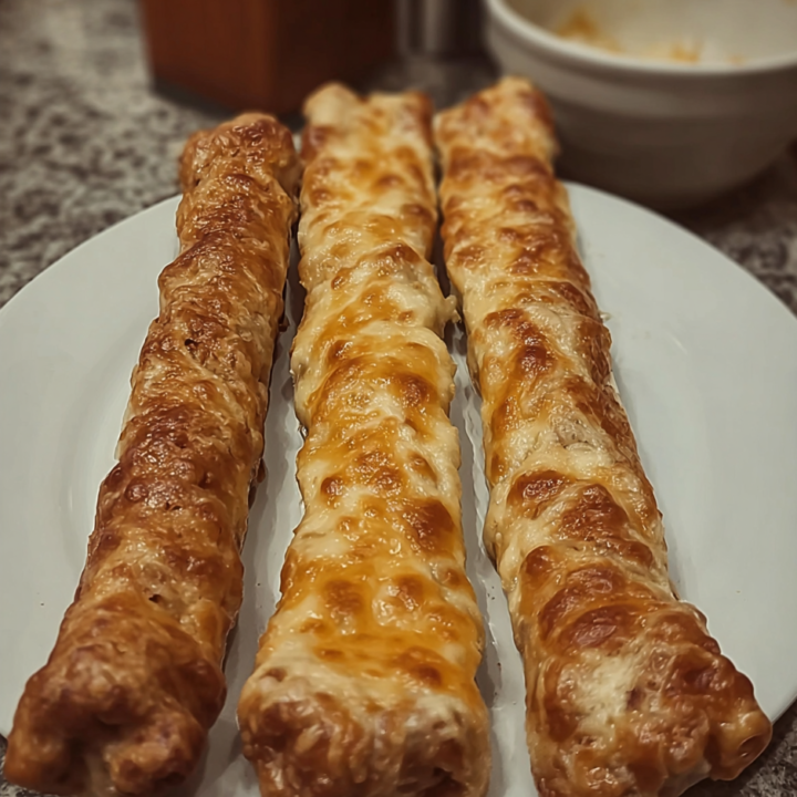Baked Cheesy Crunch Bones for Dogs