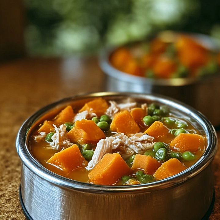 Soothing Pumpkin  &  Chicken Soup for Dogs