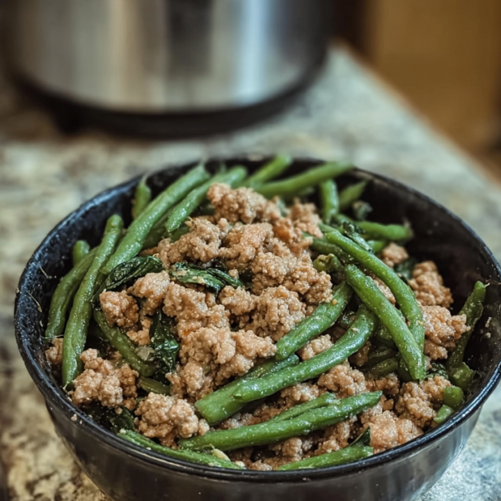 Homemade Turkey and Green Bean Dog Meal