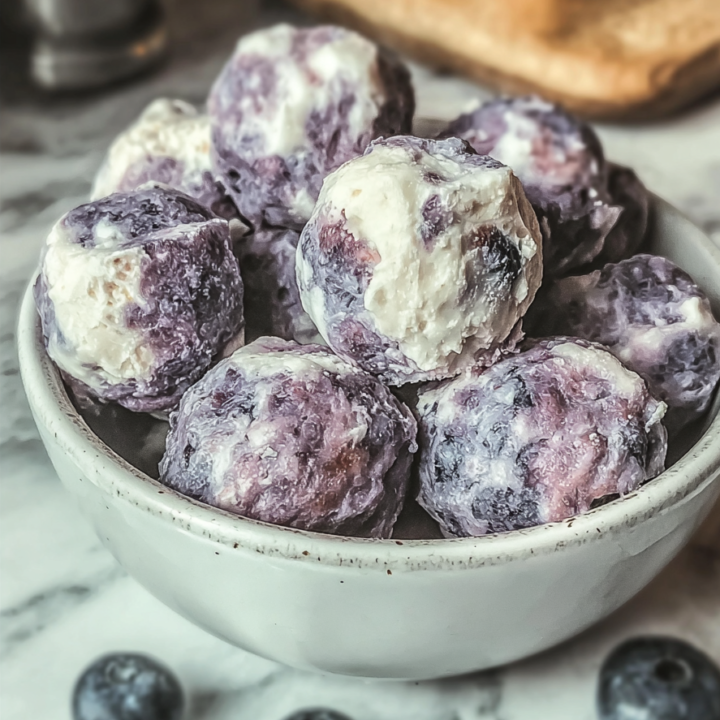 Creamy Cottage Cheese & Blueberry Delight