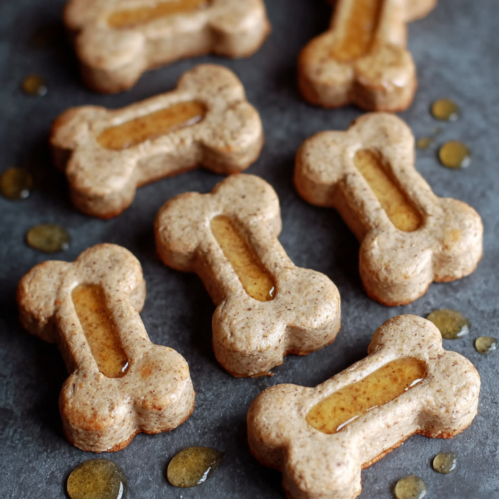 Homemade Banana and Honey Bone Biscuits for Dogs