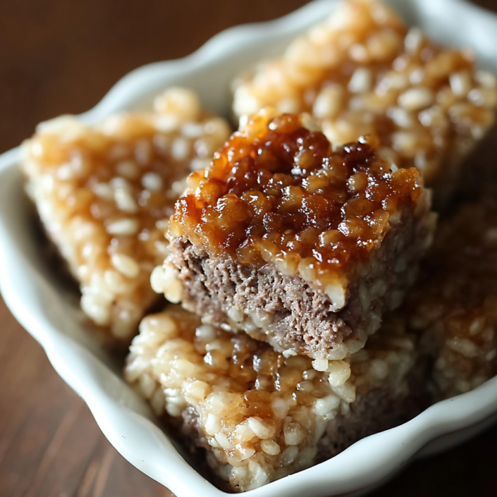Homemade Beef & Rice Squares for Dogs