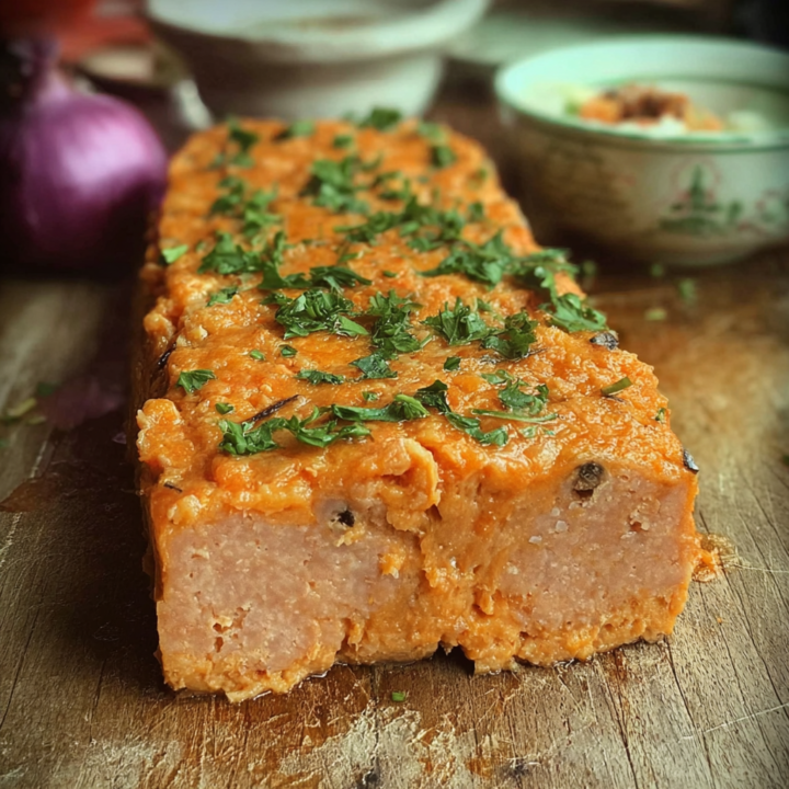 Salmon & Sweet Potato Dog Meatloaf Recipe