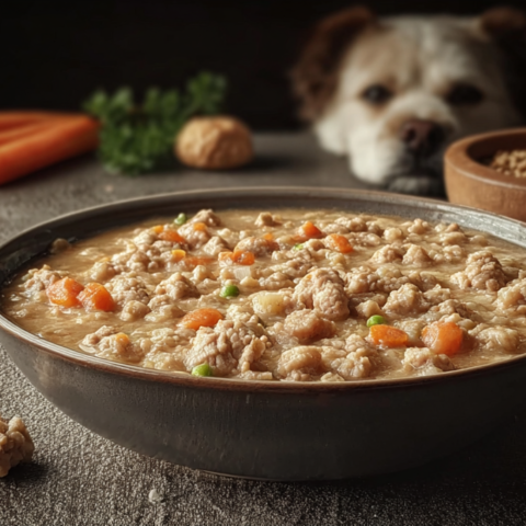 Wholesome Ground Turkey & Rice Stew for Your Beloved Dog